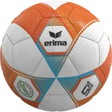 Erima HYBRID Training 2.0 Fußball (7192602), metallic red/Silver/Lime,