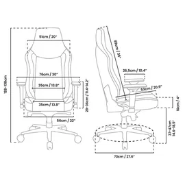 Arozzi Vernazza XL Gaming-Stuhl Grün