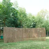 casa.pro Reisigzaun 500 x 150 cm Braun