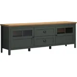 VCM Stanton TV-Lowboard 184 x 64 x 45 cm Tannengrün/Eiche Holzwerkstoff