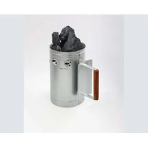 COFI 1453 cofi1453 Grill Kamin Anzünder Anzündkamin Grillanzünder, Grillen mit Kohl, Anzünden silber