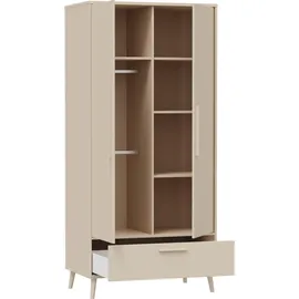 Paidi Drehtürenschrank Eefje 95 x 204 x 57 cm Beige