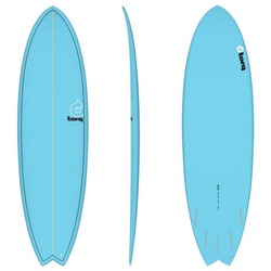 TORQ Wellenreiter Surfboard TORQ Epoxy TET 6.3 MOD Fish Blue, Fish, (Board)