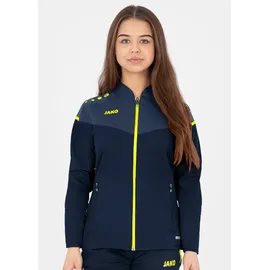 Jako Champ 2.0 Präsentationsjacke Damen marine/darkblue/neongelb 40