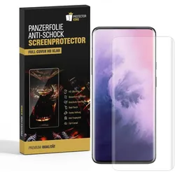 1x Panzerfolie für OnePlus 7 Pro FULL COVER Displayfolie Displayschutzfolie KLAR