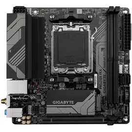 Gigabyte A620I AX Motherboard - Unterstützt AMD Ryzen 8000 CPUs, 5+2+1 Phasen, bis zu 6400MHz DDR5, Wi-Fi 6E, Sockel AM5