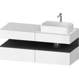 Duravit Waschtischunterschrank wandhängend „Qatego“ 140 × 60 × 55 cm