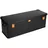 AluBox Alukiste abschließbar E159B - Premium Aluminium Lagerbox 159 Liter - Deckel mit Aluminium Druckguss Stapelecken und Gummidichtung - inklusive Schlösser- schwarz lackiert