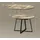 livinity® Firenze Ø 120 cm Eiche rustikal/schwarz