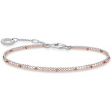 Thomas Sabo Armband doppel roségold vergoldetes Silber A1997-415-40-L19V