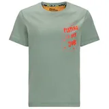 Jack Wolfskin Villi Kurzarm-t-shirt - Granite Green - 104 cm