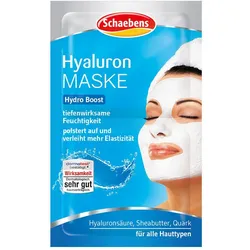 Schaebens Hyaluron Maske Gesichtsmaske 2x5 ml Unisex 2x5 ml Gesichtsmaske