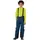 KILLTEC Kinder Latzhose KSW 79 BYS SKI PNTS, Größe 176 in Blau dunkel ozean 00262