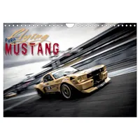 Calvendo Flying Ford Mustang (Wandkalender 2026 DIN A4 quer),