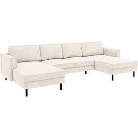 Home Affaire Wohnlandschaft Cord 305 cm 3-Sitzer beige