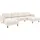 Home Affaire Wohnlandschaft Cord 305 cm 3-Sitzer beige
