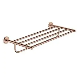 Grohe Essentials Multi-Badetuchhalter 40800DA1 55cm, verdeckte Befestigung, warm sunset