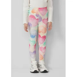 s.Oliver Leggins mit All-Over-Print - creme|mehrfarbig - 110