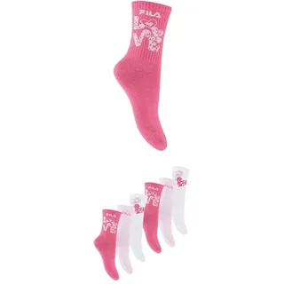 Fila Socken FILA, Mädchen, Gr. 23-26, pink panther, Baumwollmischung, Socken Socken, mit breitem Rippenbündchen, Cotton-Mix, Love-Design