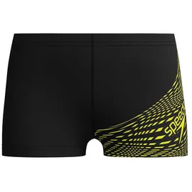 Speedo Medley Logo Badehose Boxer - Hyper Yellow - 5-6 Jahre