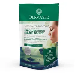 DERMASEL SPA Totes Meer Badesalz+Erkältungszeit  1 Packung Kombipackung