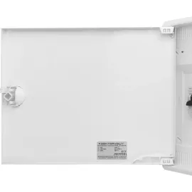Doktorvolt Sicherungskasten Aufputz Verteilerkasten 1x12 Module 8xMCB 1xRCCB VDE verdrahtet Verteilerschrank Sicherungen 245x305x96,5mm Doktorvolt