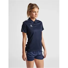 hummel Core XK Funktions-Poloshirt Damen marine XS