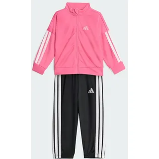 adidas Essentials CLIMACOOL Kids Trainingsanzug - pink fusion/white/white,