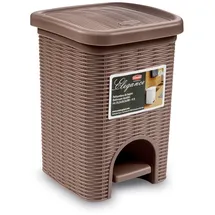 stefanplast Abfalleimer 6 l Beige