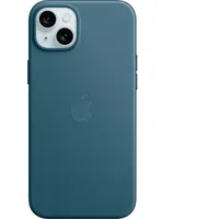 Apple iPhone 15 Plus Feingewebe Case mit MagSafe pazifikblau