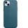 Apple iPhone 15 Plus Feingewebe Case mit MagSafe pazifikblau