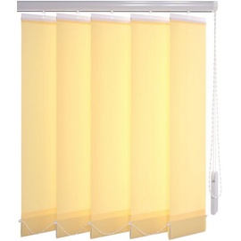 Liedeco Lamellenvorhang »Vertikalanlage 127 mm«, (1 St.), 46989466-8 gelb