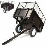 Kippanhänger 300kg AUFSITZMÄHER RASENTRAKTOR KIPPBAR ATV QUAD Hänger Anhänger