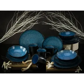 CreaTable Capri Kombiservice 16-tlg. blau