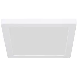 ETC Shop LED Panel Deckenleuchte Schlafzimmerlampe, Modern weiß, CCT-Schaltung, 18W 1500lm 3000K-6500K warmweiß-kaltweiß, LxBxH 21,7x21,7x1,7 cm