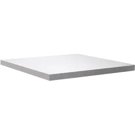 Flex-Well Arbeitsplatte Gesprenkelt Grau Melliert 210 cm x 60 cm x 2,8 cm