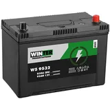 Autobatterie WINTER 12V 95Ah + Pol Rechts Asia Starterbatterie ersetzt 100Ah