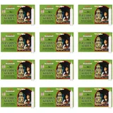 Knox Pyramidenkerzen weiß, 12er Pack (12 x 50 Stück), Größe: ca. 14 x 70 mm Weihnachtskerzen
