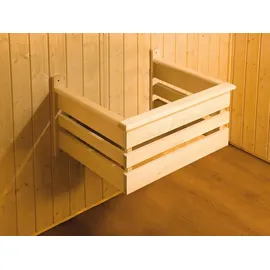 Weka CUBILIS inkl. 9,0 kW Ofen + int. Steuerung + Dachkranz