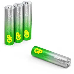 Gp Batterien Alkaline Aaa, 4Er-Pack