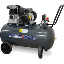 Weber-Werke Druckluft Kompressor 100 l 10 bar grau
