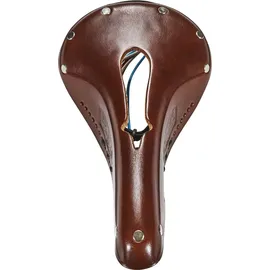 Brooks England B17 Narrow Carved 279 x 151 mm Braun