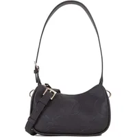 Valentino Samba Re Umhängetasche Kunstleder Black