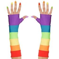 Regenbogen Armstulpen