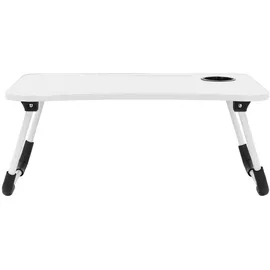 ML-Design Laptoptisch Weiß, 60x40 cm Betttisch klappbar