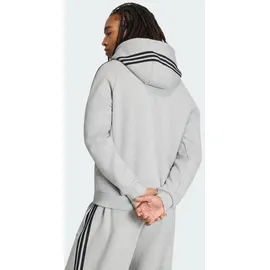 adidas Adicolor Over The Hood Stripes Kapuzensweatshirt Herren Medium Grey Heather XL
