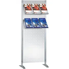 Kerkmann Trennwand Metropol 45696614, silber 77,0 x 165,0 cm, 1 St.