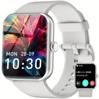 Blackview Smartwatch Herren Damen Fitnessuhr Bluetooth Anruf und Sprachassistent