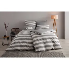 OTTO products Spannbettlaken Jersey-Baumwolle 140 x 200 - 160 x 220 cm grau