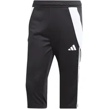 adidas Tiro 24 3/4 Trainingshose Herren Schwarz S